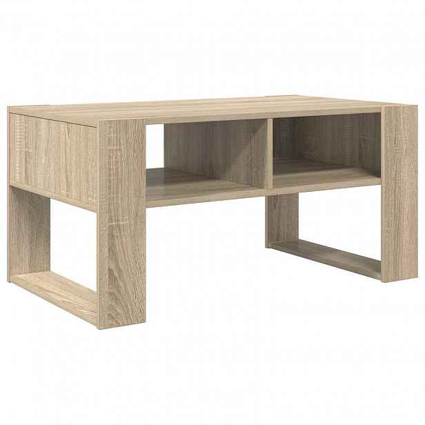 vidaXL Konferenční stolek Sonoma dub 92 x 53 x 45 cm Kompozitní dřevo
