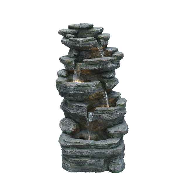 Zahradní fontána BestBerg EF-13 / polyresin / 49 x 43 x 92 cm