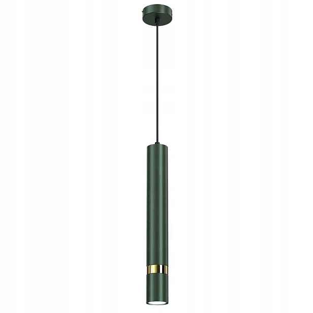Závěsná Led lustrová lampa Milagro Joker zelená