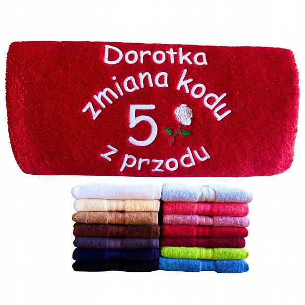 Dárek K 50. Narozeninám Pro Ženu, Kamarádku, Sestru, 50 Let, Ručník
