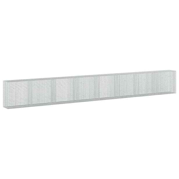 vidaXL Gabion s drátem 3,5 mm a síťkou 5x5 cm 800x50x100 cm