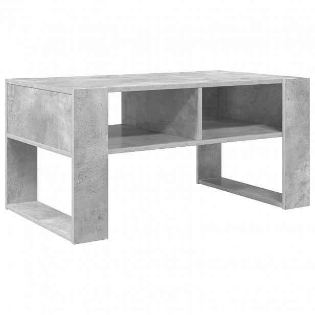 vidaXL Konferenční stolek Betonově šedá 92 x 53 x 45 cm