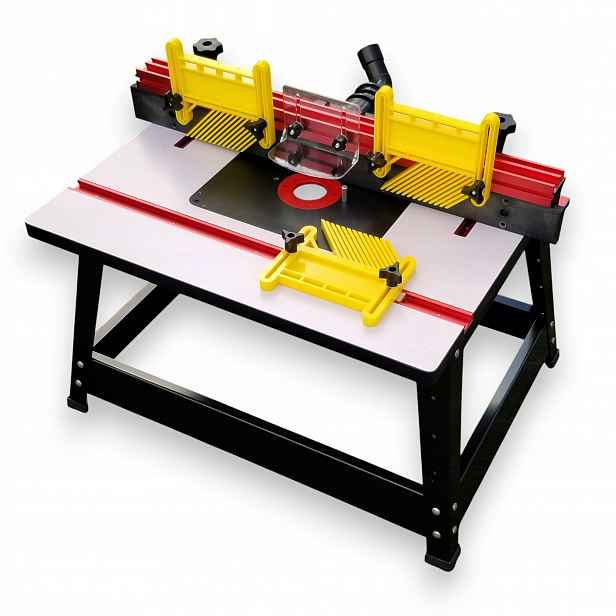 Malý frézovací stůl 650x450x25 mm, stůl pro frézku, deska, vodicí deska