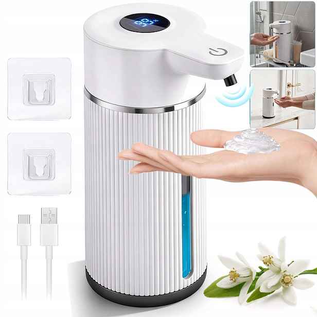 Automatický Dávkovač Mýdla 420 ML S Bezdotykovým Senzorem Pro Koupelnu Usb