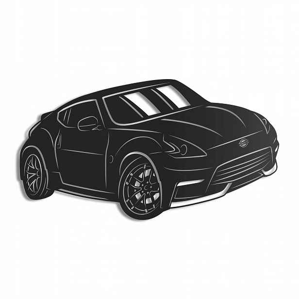 Dřevěný 3D obraz Nissan 370Z Nástěnná Dekorace Dárek XL