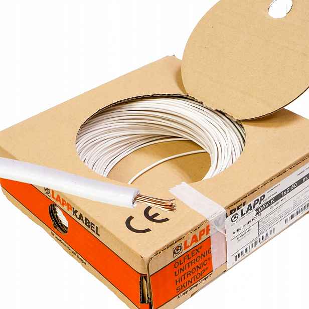 Kabel Lgy 0,5 mm bílý Lapp kabel 100m