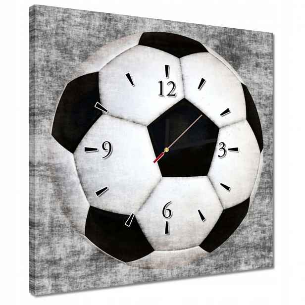 Hodiny 40x40 Fotbal