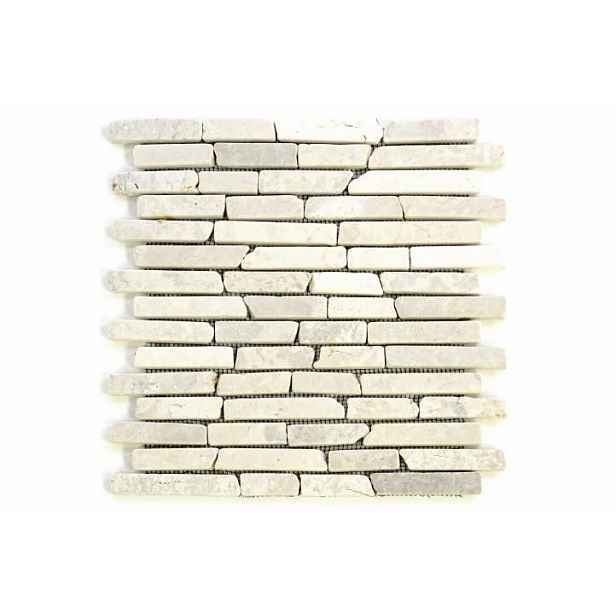 Divero Garth 797 Mramorová mozaika - krémová 1 m2 - 30x30 cm