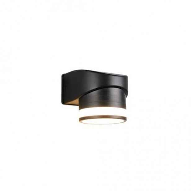 Reality CUSCO led nástěnné svítidlo černá plast r26961632 RER26961632
