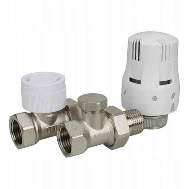 Termostatický radiátorový set Smart 1/2" palce Tycner