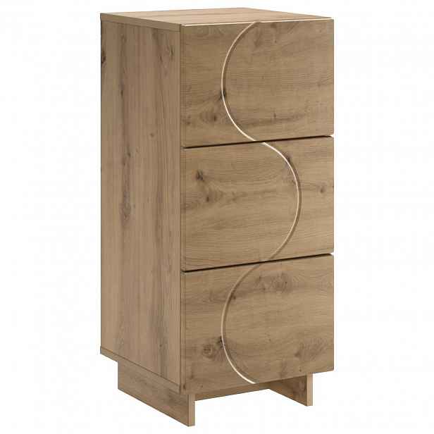 vidaXL Příborník Dub artisan 33.5 x 34.5 x 75 cm Kompozitní dřevo