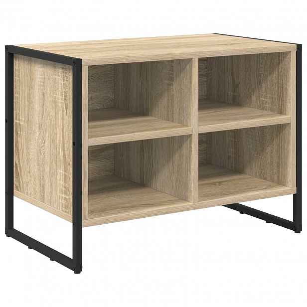 vidaXL Skříň na obuv 60 x 35 x 44 cm Kompozitní dřevo Sonoma