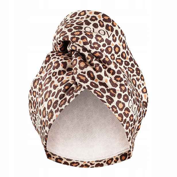 Glov Hair Wrap ultraabsorpční turban pro péči o vlasy Cheetah