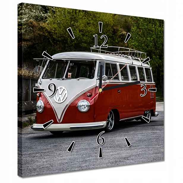 Hodiny 30x30 Volkswagen Transporter Vw