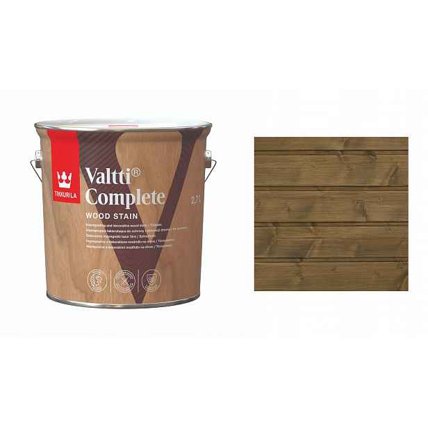 Tikkurila Valtti Complete 2,7L 232A Roe Fawn – Lakový Nátěr S Rozpouštědly