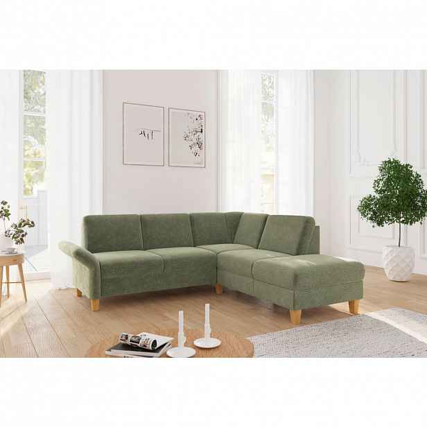 Sit & More ROHOVÁ SEDAČKA, textil, světle zelená