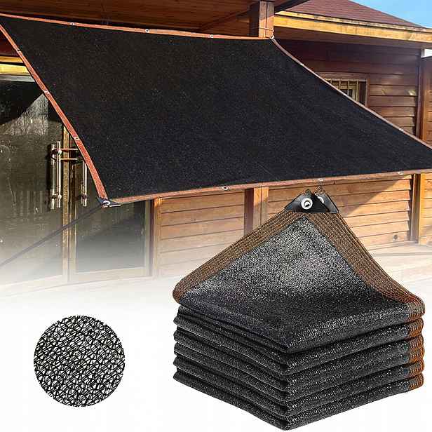 Stínící Plachta Sluneční Clona Síť Proti Uv Záření Velká 3X6