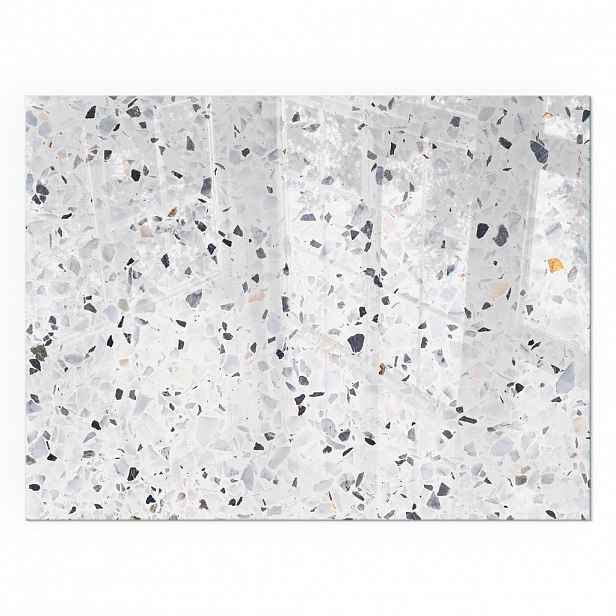 TULUP PODLOŽKA POD KRB 80x60 cm - Kamenný vzor s částicemi