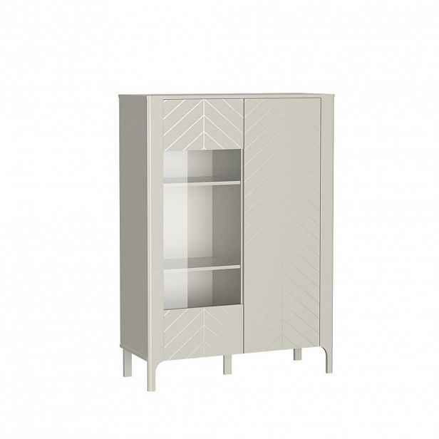 MASSENO VITRÍNA ALICANTE 103/145/40,5 cm Kašmír