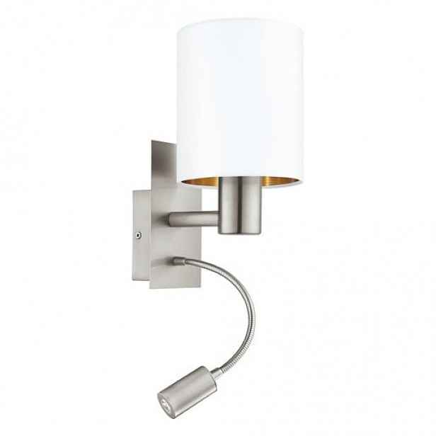 Nástěnná lampa Eglo PASTERI bílá 96484