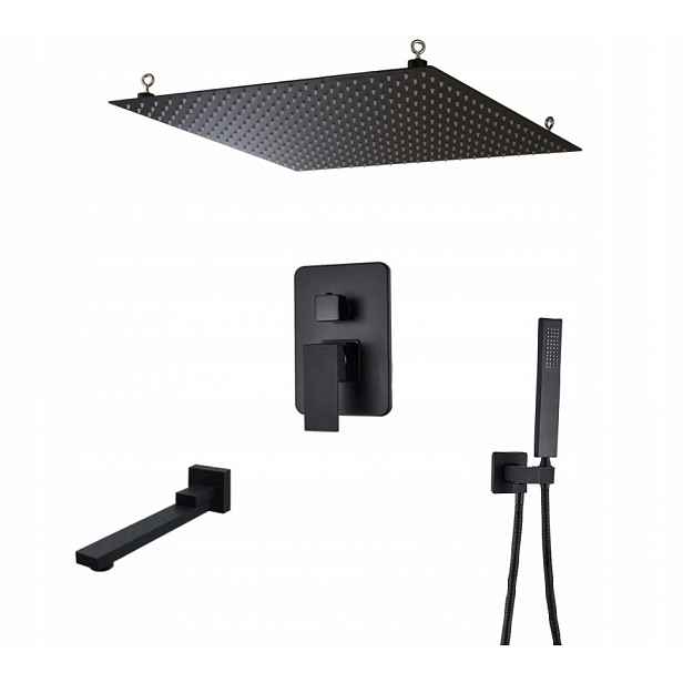 Podomítkový Set Dešťová Sprcha 50 cm Vývod