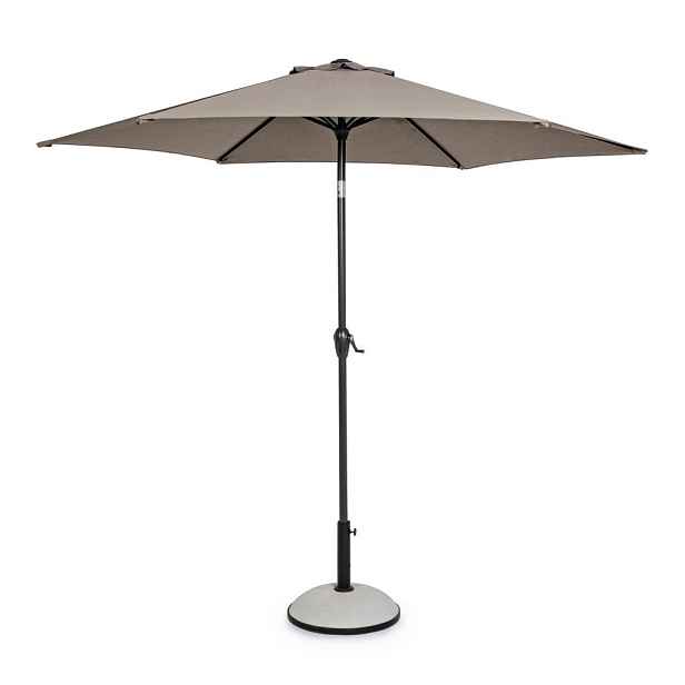 Taupe slunečník ø 270 cm Kalife – Bizzotto