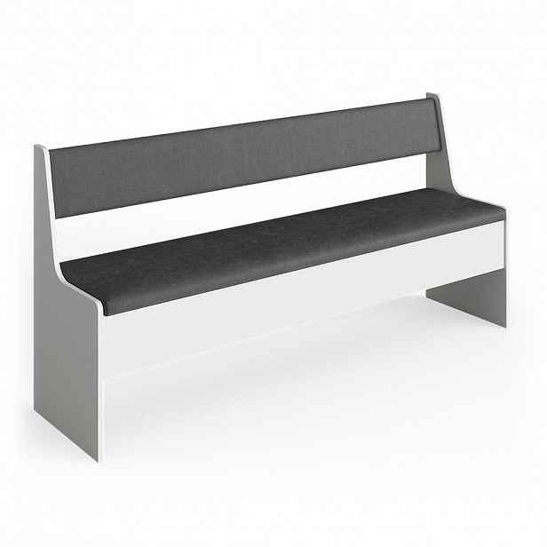 Vicco LAVICE DO JÍDELNY DO ROHU Roman Bílá 41.5 x 166.6 cm