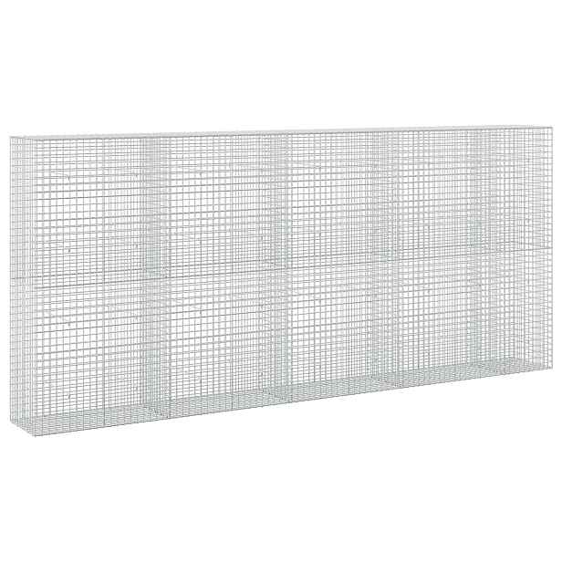 vidaXL Gabion s drátem 3,5 mm a síťkou 5x5 cm 450x50x200 cm