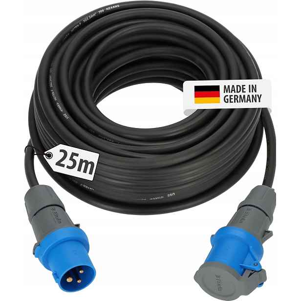 Prodlužovací Kabel Brennenstuhl 25 m 1 ks zásuvek, černý