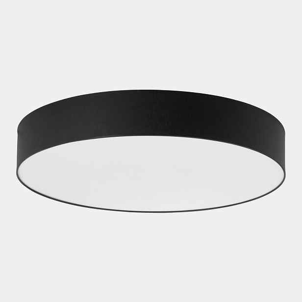 Stropní Svítidlo Stropní Rondo Černý Abažur 6xE27 78 cm Závěsná lampa Moderní dům