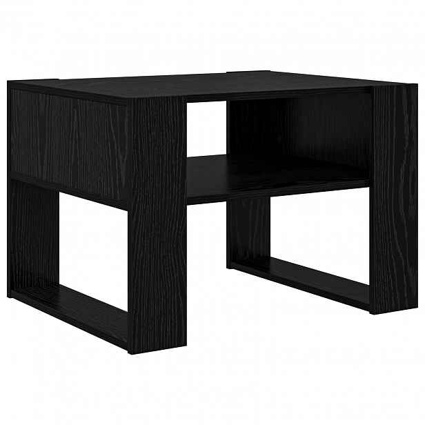 vidaXL Konferenční stolek Černý dub 66 x 53 x 45 cm Kompozitní dřevo