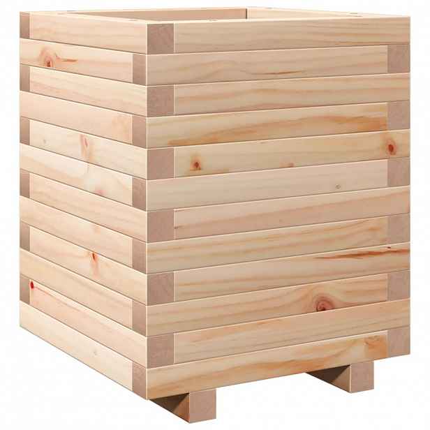 vidaXL Zahradní truhlík 40 x 40 x 49,5 cm masivní borové dřevo