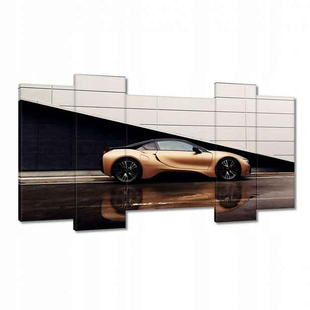 Obrazy 120x65 Zlaté Bmw Auto
