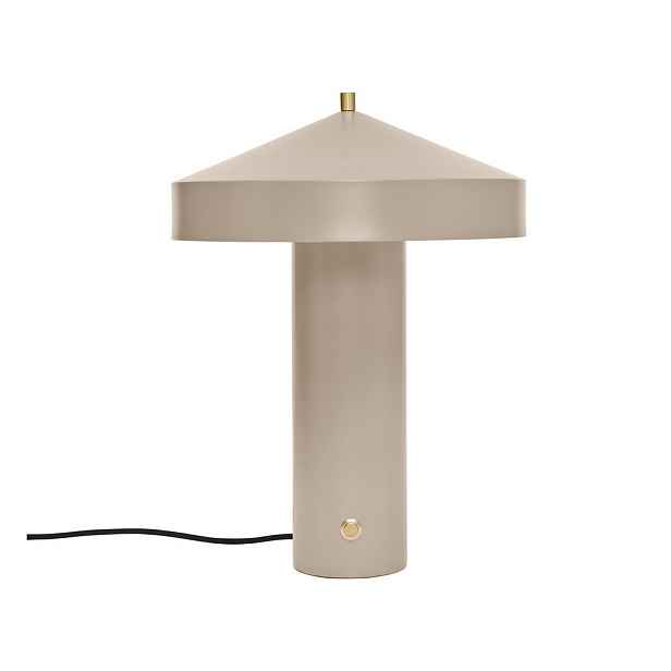 Taupe kovová stolní lampa (výška 41 cm) Hatto – OYOY Living Design