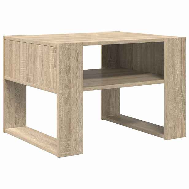 vidaXL Konferenční stolek Sonoma dub 66 x 53 x 45 cm Kompozitní dřevo