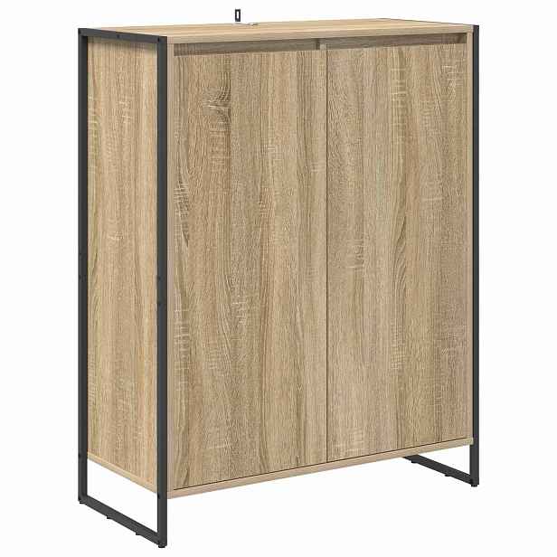 vidaXL Skříň na obuv Sonoma 79 x 36 x 100 cm Kompozitní dřevo