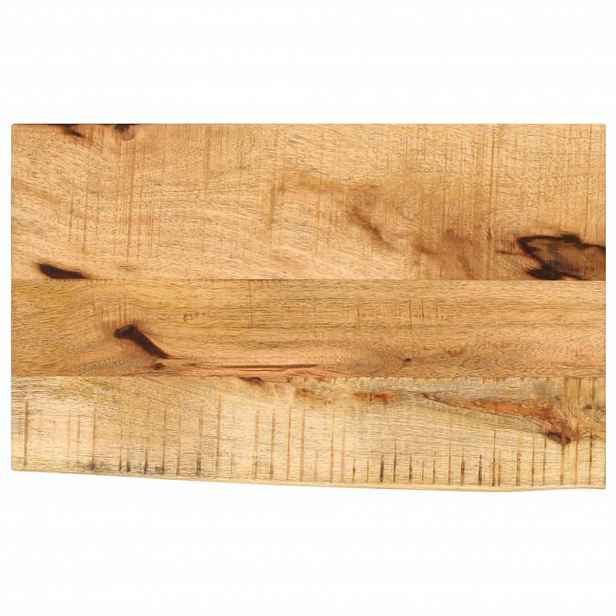 vidaXL Stolní deska 50x20x2,5 cm živá hrana hrubé mangovníkové dřevo