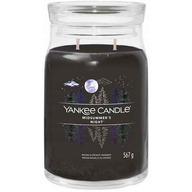 Yankee Candle Midsummer's Night Velká sójová svíčka se dvěma knoty, 567 g