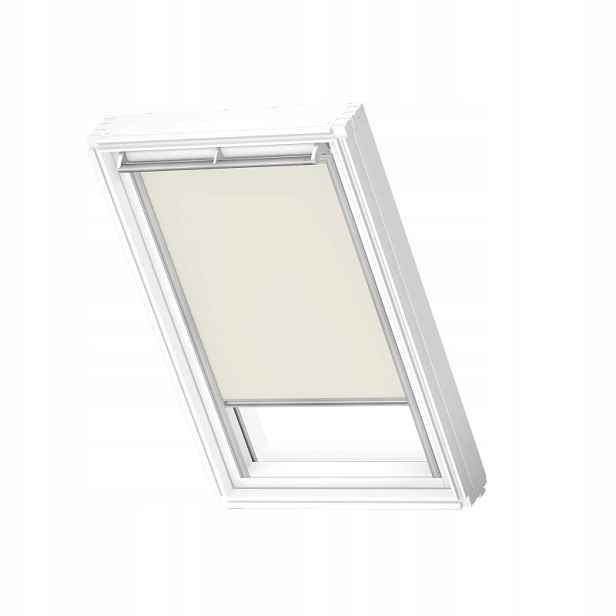 Zatemňovací roleta béžová pro střešní okno Velux Dkl F06 66x118 1085S