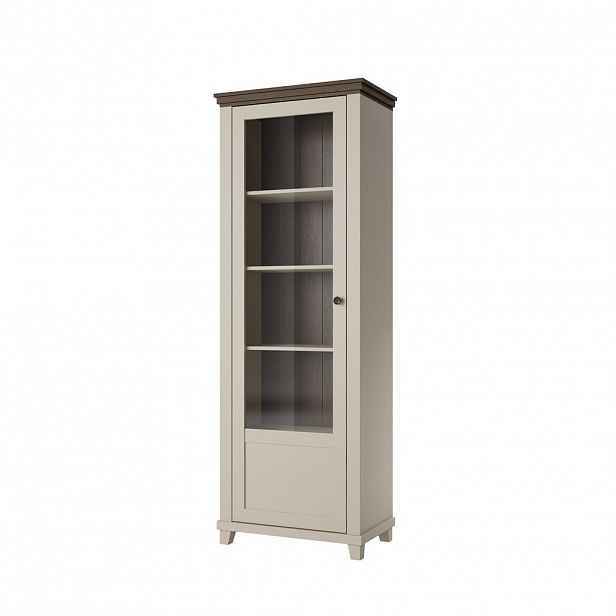 MASSENO VITRÍNA EVANDRO 71/200/42 cm Béžová
