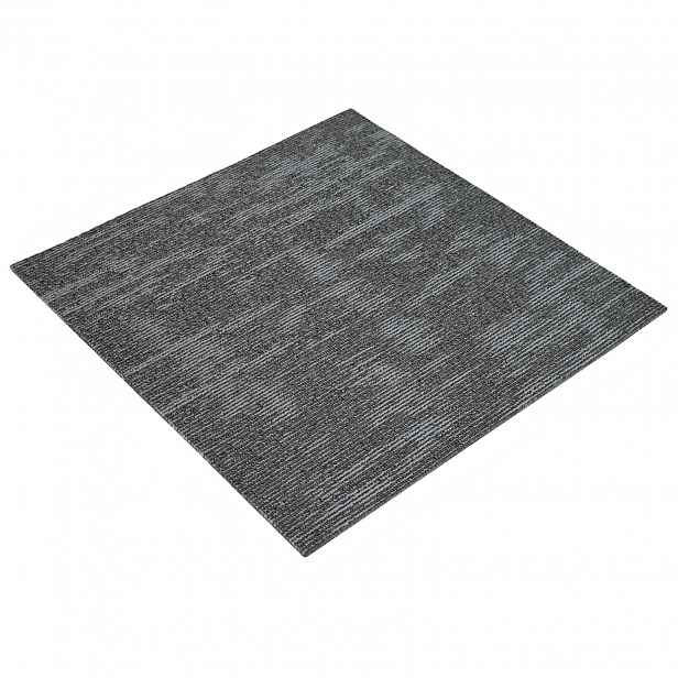 vidaXL Kobercová dlaždice Antracitová šedá 50 x 50 cm 36 ks