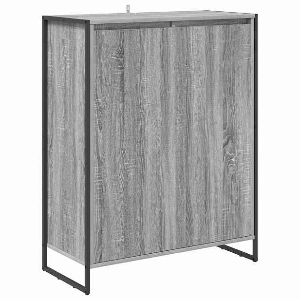 vidaXL Skříň na obuv Šedá Sonoma 79 x 36 x 100 cm Kompozitní dřevo