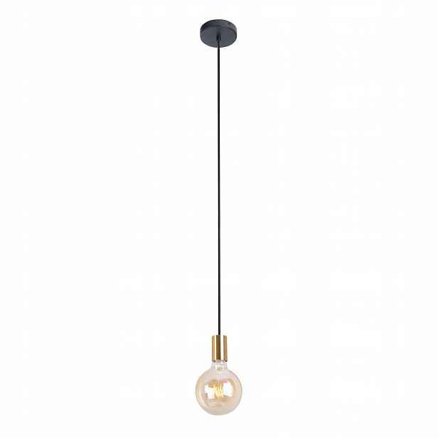 Závěsná lampa Todi černá/zlatá MaxLight