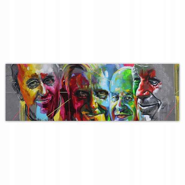Plakáty 200x66 Grafiti Papež Dekorace