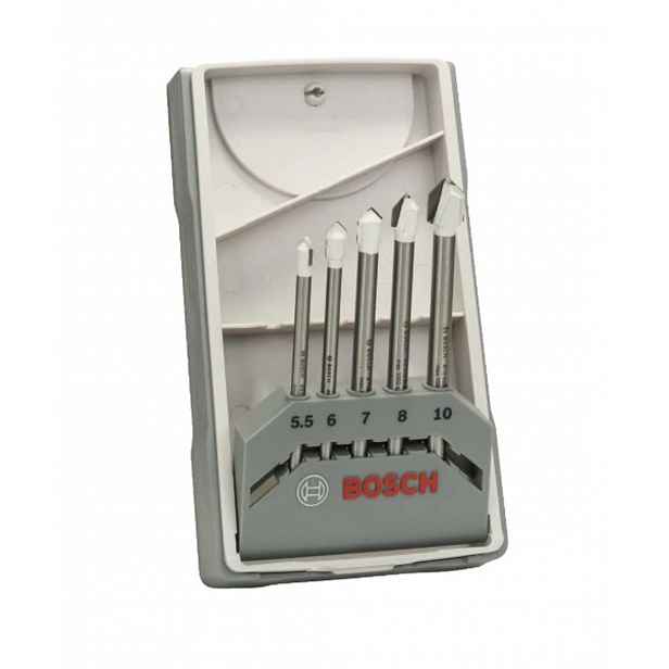 Bosch - 5dílná sada vrtáků do dlaždic a obkladů 2608587170