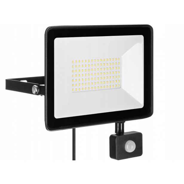 Lampa Halogen Venkovní reflektor 100W IP65 se senzorem pohybu soumraku