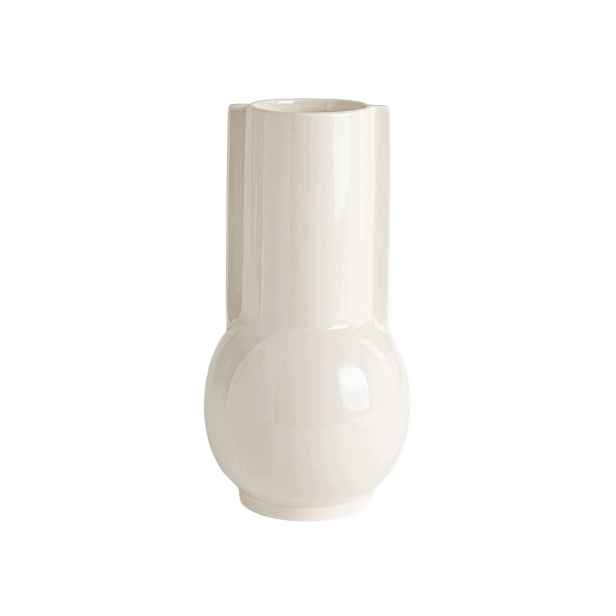 Váza Ophira ecru keramická 15,7 x 30,4 cm Homla