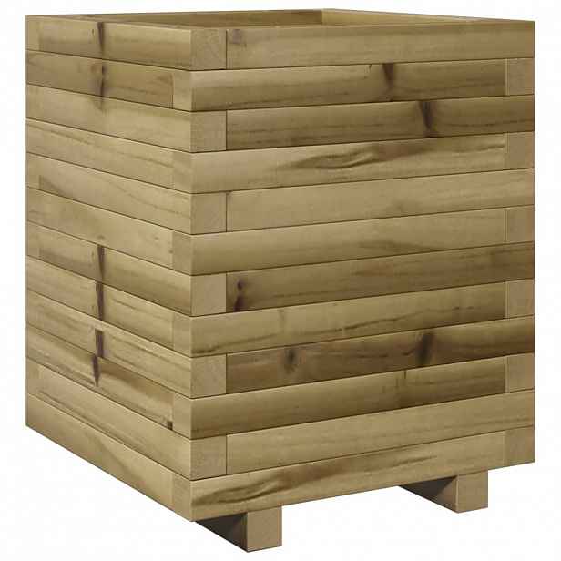 vidaXL Zahradní truhlík 40 x 40 x 49,5 cm impregnované borové dřevo