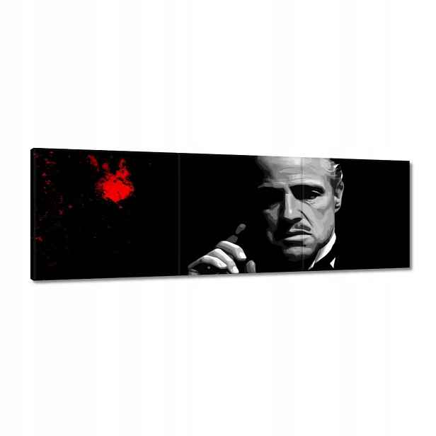 Obrazy 120x40 Don Corleone Film Otec Chrze