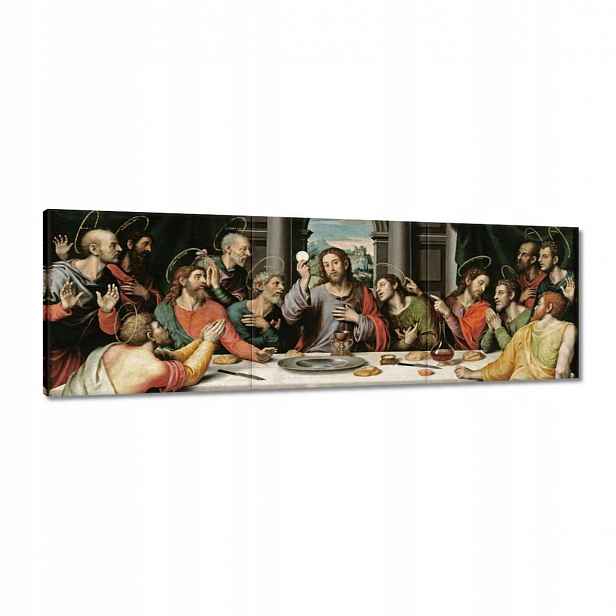 Obrazy 120x40 Poslední Večeře Ježíš